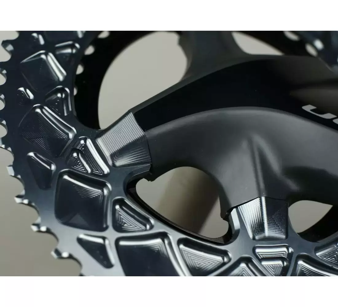 Absolute Black Chainring Bolt Covers Ultegra 8000